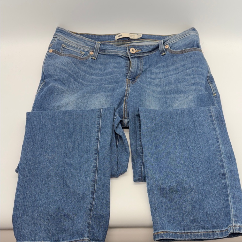 Levi's Women's Straight Leg Blue Jeans